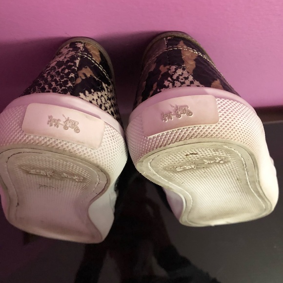 Authentic Coach Snake Skin Flats - Picture 4 of 5